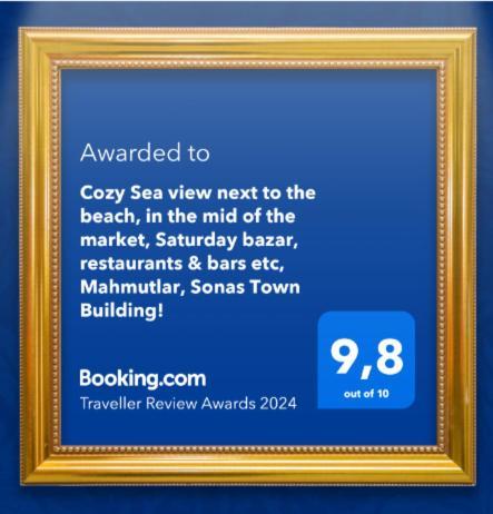 Апартаменти Cozy Sea View Next To The Beach, In The Mid Of The Market, Saturday Bazar, Restaurants & Bars Etc, Alanya Mahmutlar! Екстер'єр фото