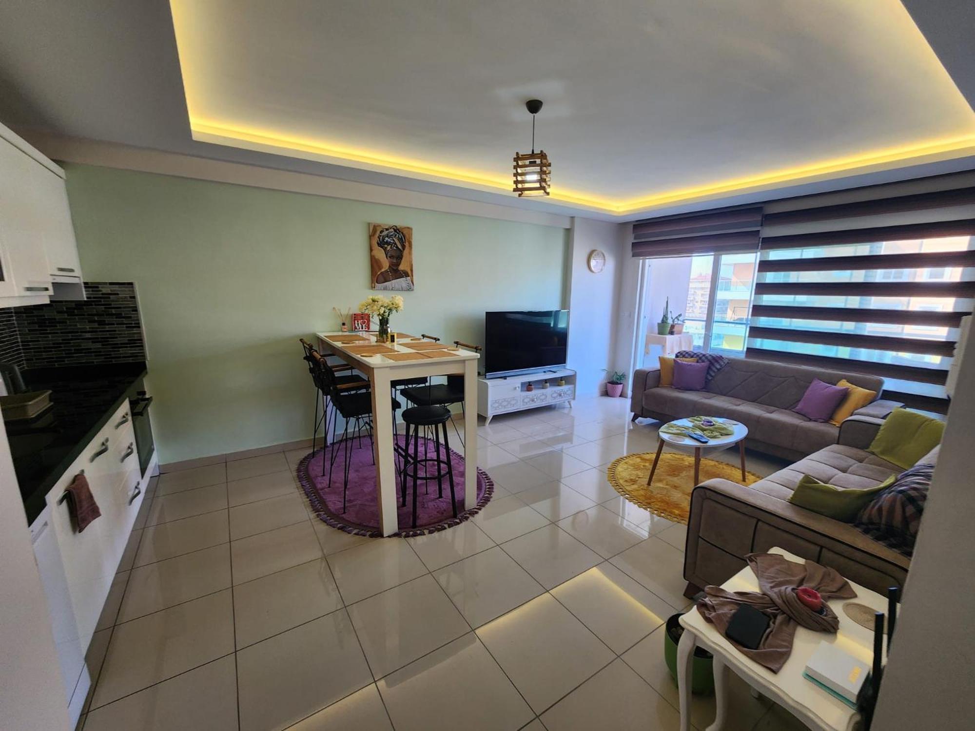 Апартаменти Cozy Sea View Next To The Beach, In The Mid Of The Market, Saturday Bazar, Restaurants & Bars Etc, Alanya Mahmutlar! Екстер'єр фото